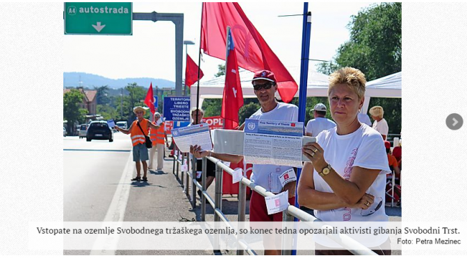 „Svobodni Trst, Trieste libera!“